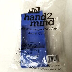 ETA Hand2Mind STEM Halls Toy Car Removable Axles Educational Physics Learning